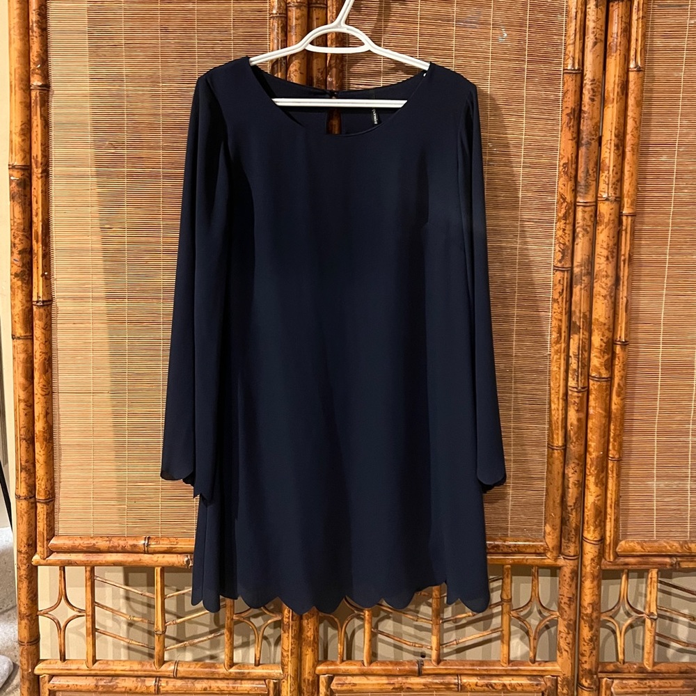Peppermint Navy Dress